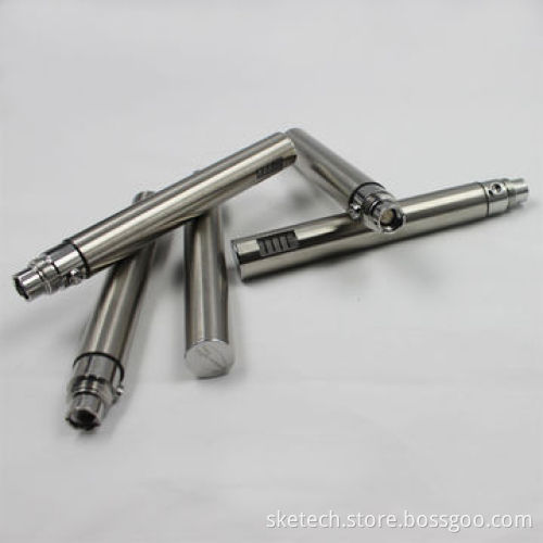 EGO-VV battery, Adjustable voltage 3.3-4.2V, 650/900/1100mAh capacity, LED display